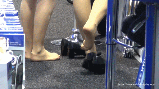 CANDID SHOEPLAY HOSTESS MOTOR SHOW 132-133-134